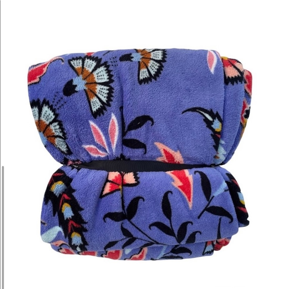 Vera Bradley Mural Garden Throw Blanket 80x50